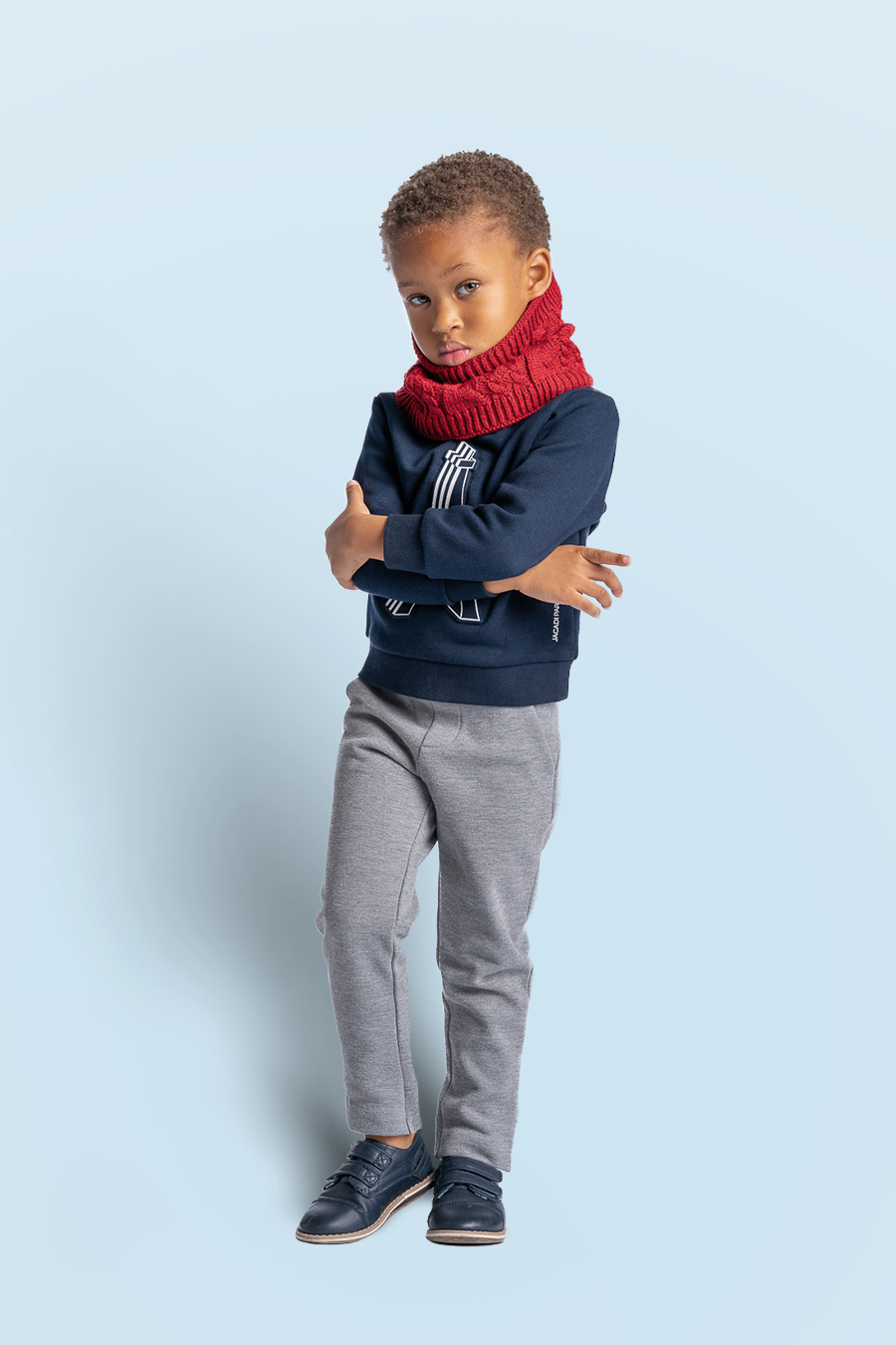 Bandeau Scarf--Apple