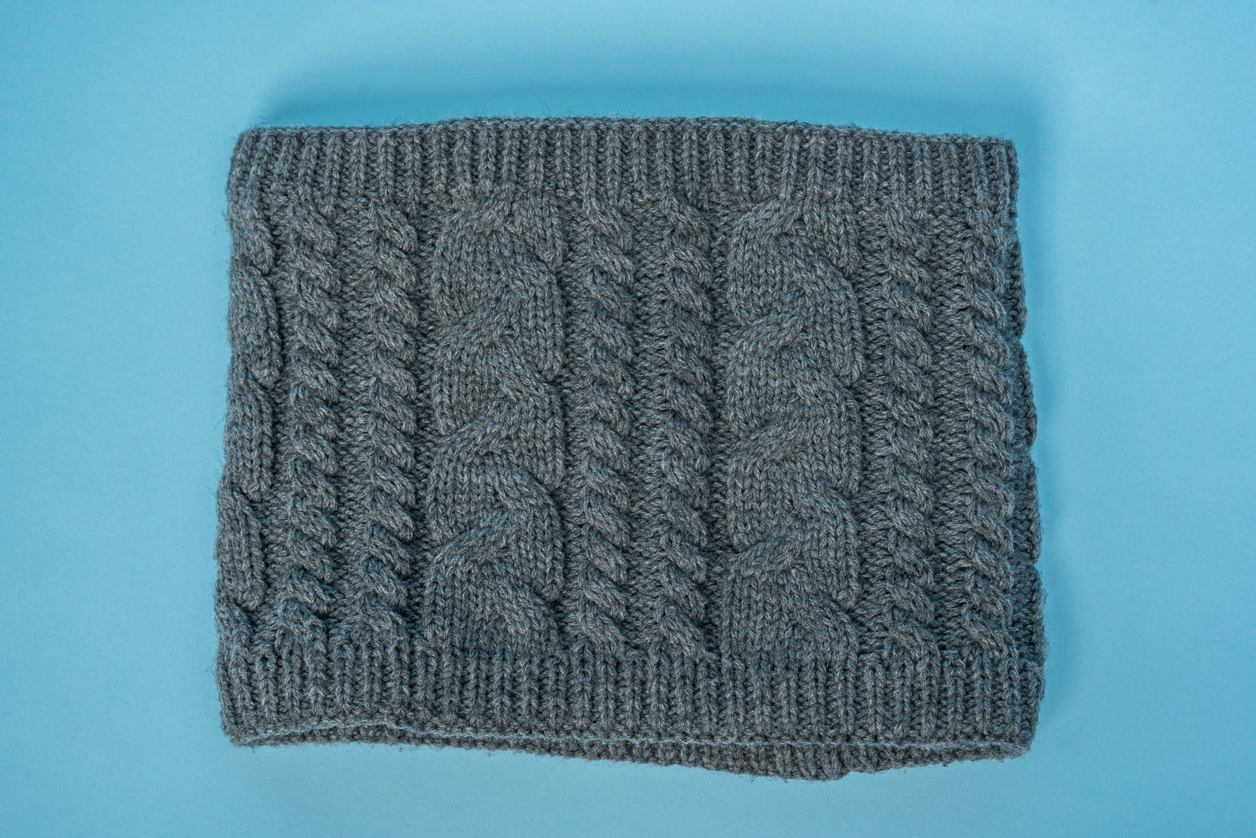 Bandeau Scarf--Grey