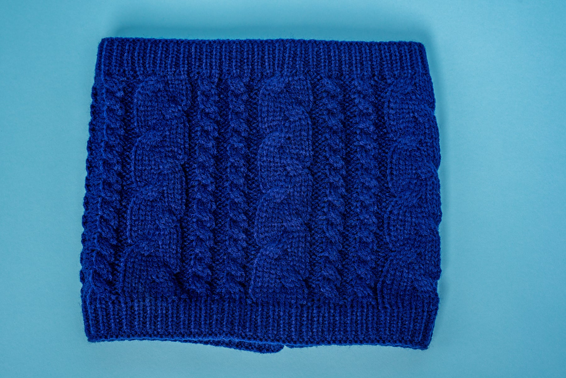 Bandeau Scarf--Cobalt