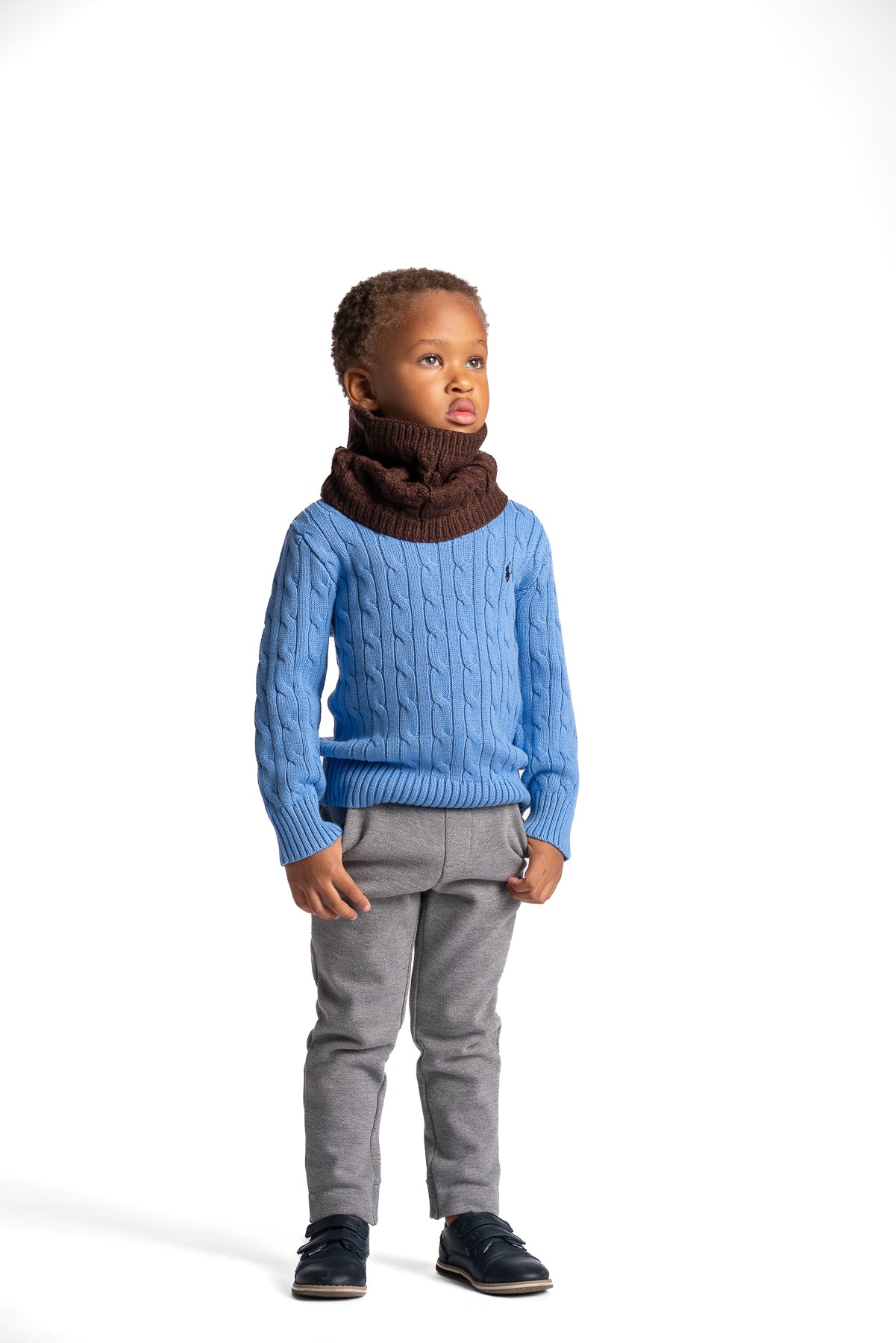 Bandeau Scarf--Chocolate