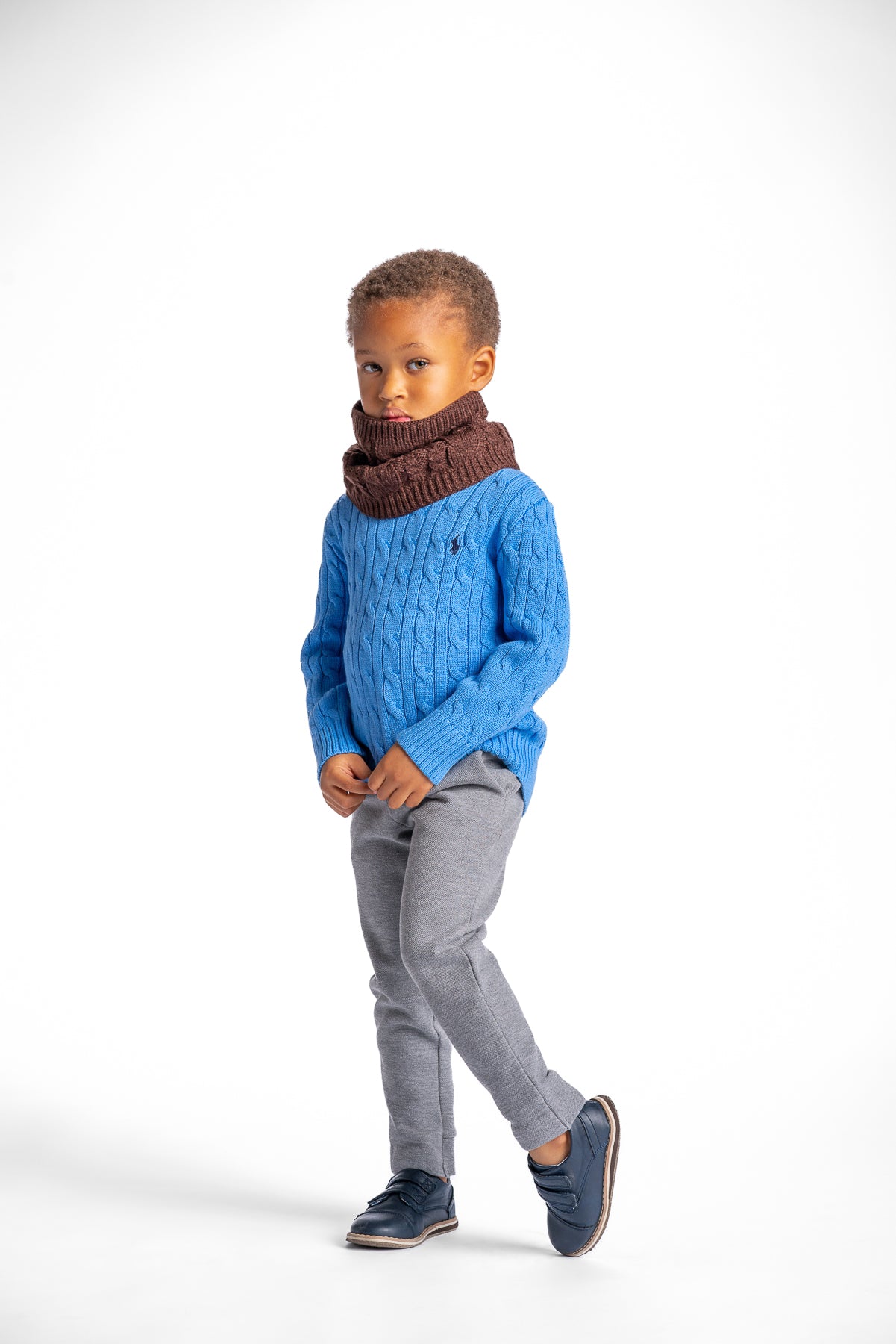 Bandeau Scarf--Chocolate